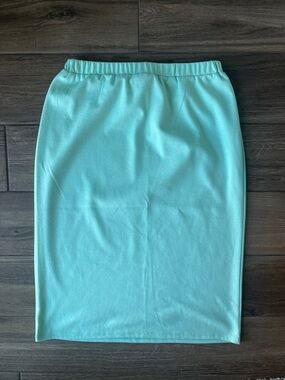 MOA USA Mint Pencil Skirt